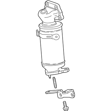 Chevy Spark Catalytic Converter - 12675956