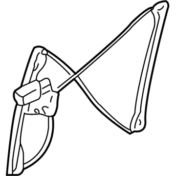 Pontiac Window Regulator - 89044651