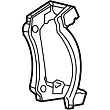 Pontiac Brake Caliper Bracket - 88967252