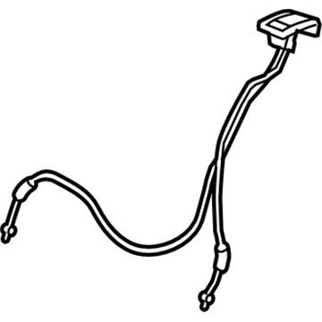 GMC 20774052 Release Handle