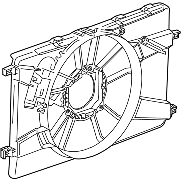Buick Fan Shroud - 13267631