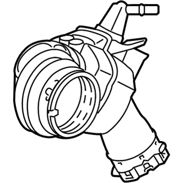 Cadillac 22844633 Air Duct