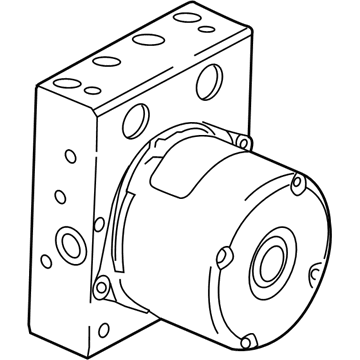 Cadillac ABS Control Module - 84098204