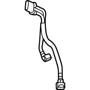 GM 84007695 Return Pipe, Passenger Side