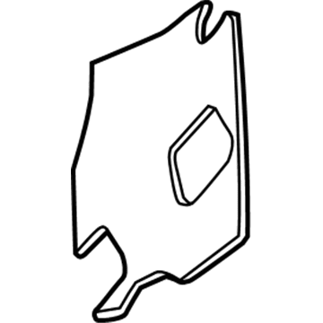 GM 22815198 Fuel Tank Protector, Driver Side