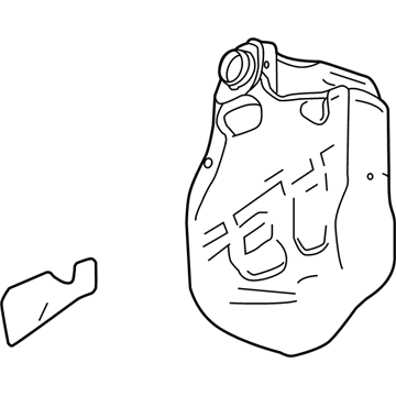 GM 22815188 Fuel Tank, Passenger Side