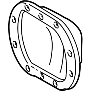 GM 12471370 Axle Cover, Rear