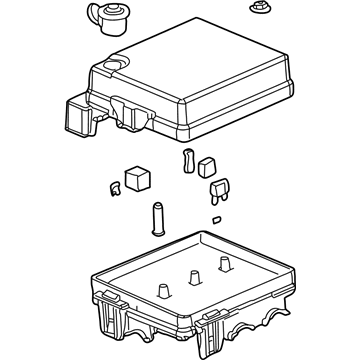 Saturn Fuse Box - 15777869