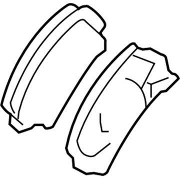 GM 89040317 Brake Pads