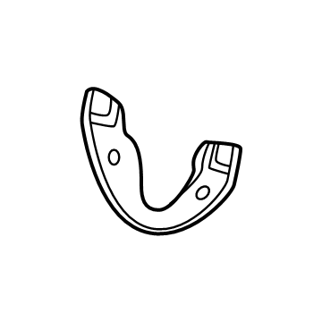 GM 13536871 Seat Back Frame Reinforcement, Driver Side