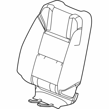 GM 86801689 Seat Back Cover, Front Driver Side