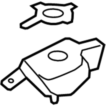 2007 Cadillac STS Coolant Reservoir - 10366756