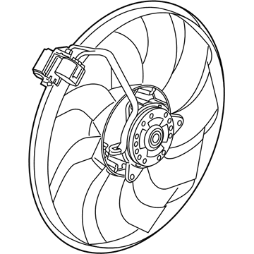 Chevy Radiator fan - 42364567