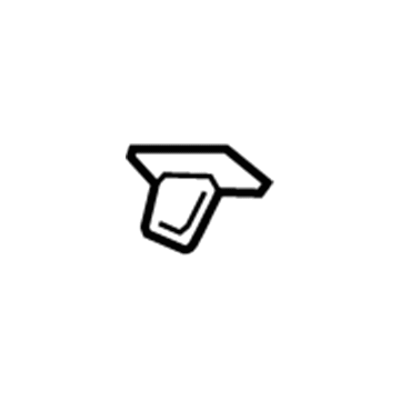GM 23374335 Baffle, Lower Outer Driver Side