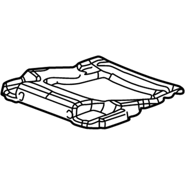 Saturn 22704708 Seat Frame