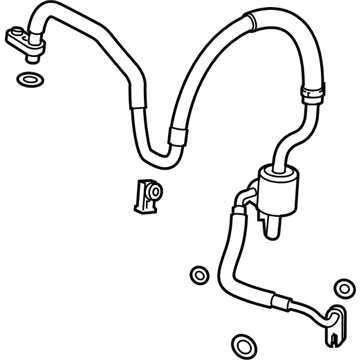 2018 Buick LaCrosse A/C Hose - 84448822