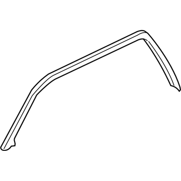 2006 Chevy Trailblazer Weather Strip - 25775613