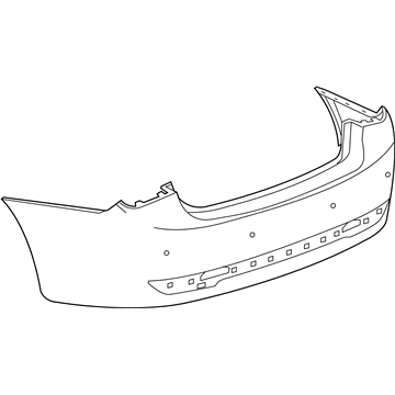 Chevy Cruze Limited Bumper - 95324779