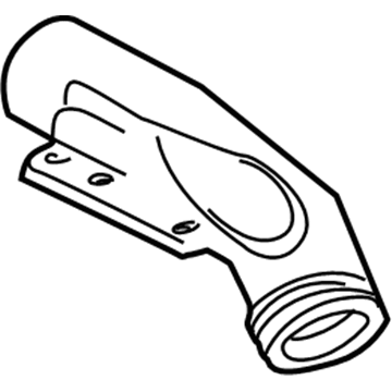 Pontiac Air Intake Coupling - 24506058