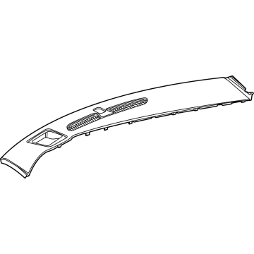 GM 84997709 Defroster Panel, Jet Black