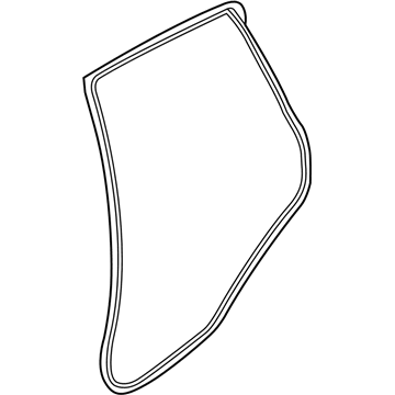 Chevy Aveo Weather Strip - 96541715