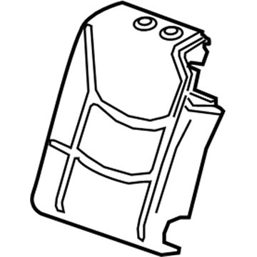 GM 84334147 Seat Back Pad, Rear Driver Side