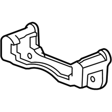 GMC Yukon XL Brake Caliper Bracket - 23498371