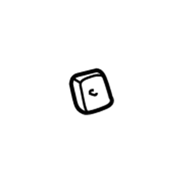 Cadillac 3547221 Applique Nut