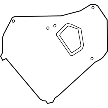 GM 95429627 Water Deflector