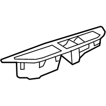 GM 42488510 Switch Bezel, Driver Side