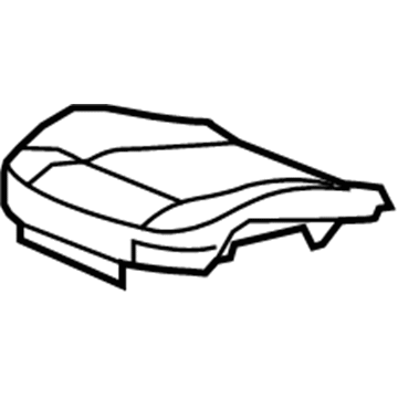 GM 10388139 Seat Cushion Pad, Driver Side