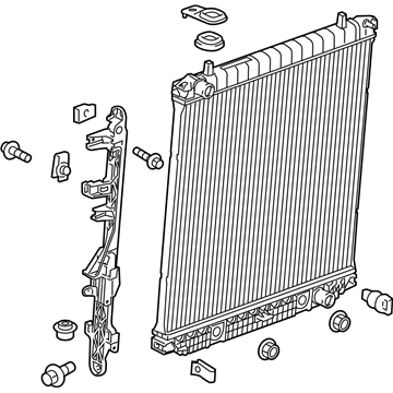 GMC Radiator - 84910548