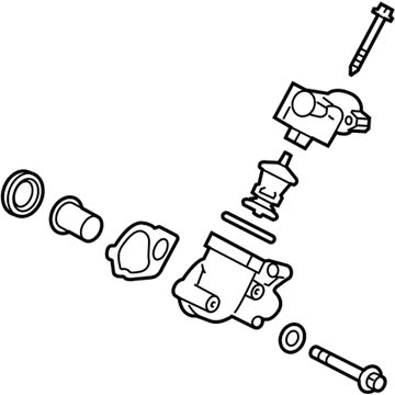 Chevy Thermostat - 12698362