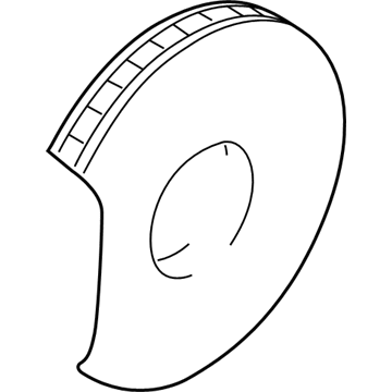 GM 10445859 Rotor, Rear Driver Side
