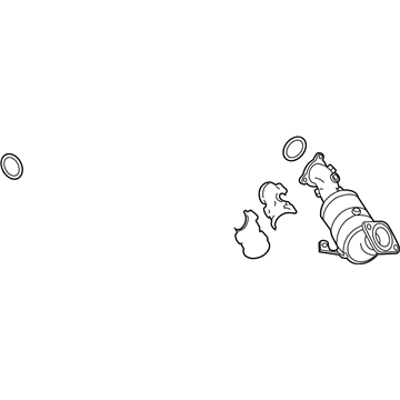 Cadillac Catalytic Converter - 12673972