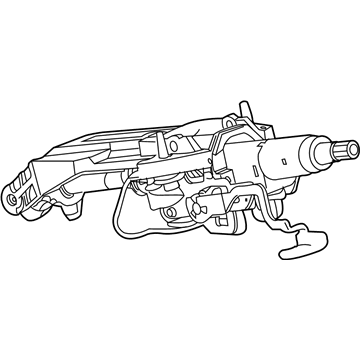 Buick Enclave Steering Column - 23301175