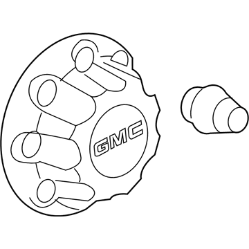 GM 22909152 Hub Cap