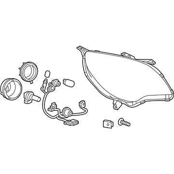 Chevy 84009751 Headlamp Assembly
