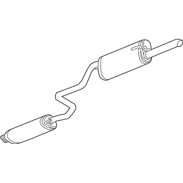Chevy Sonic Muffler - 95433466