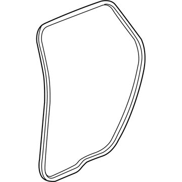 2007 Chevy Malibu Door Seal - 15878963