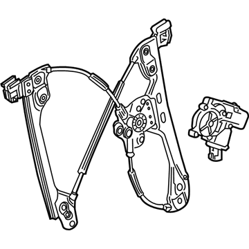 Cadillac Window Regulator - 84005654