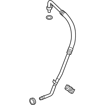 Cadillac ELR Automatic Transmission Oil Cooler Line - 22742903