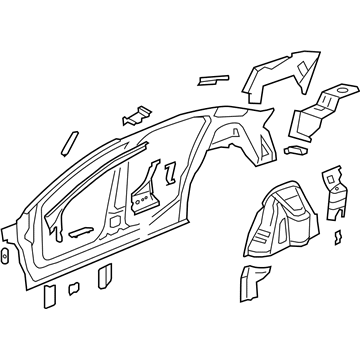 Buick 25847988 Inner Panel Assembly