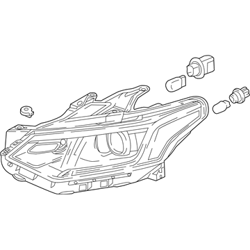 Chevy Traverse Headlight - 84887859