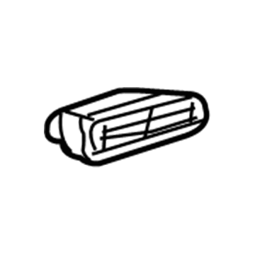 GM 10336498 Deflector, Oak, Driver Side
