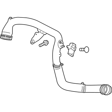 2015 Chevy Malibu Cooling Hose - 23131218