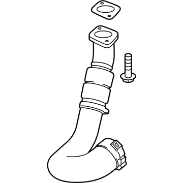 2015 Chevy Malibu Cooling Hose - 22844518