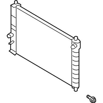 GM 42438332 Radiator Assembly