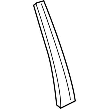 GM 15876380 Applique, Rear Passenger Side