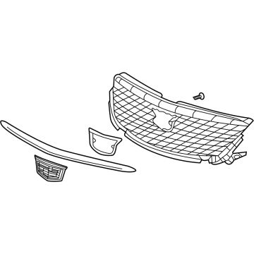 GM 85516414 Grille Assembly, Front Upper